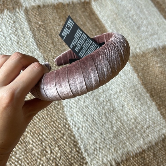 NWT Club Monaco velvet wrap headband - Picture 4 of 4